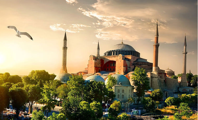 مسجد ایاصوفیه با صبورگشت